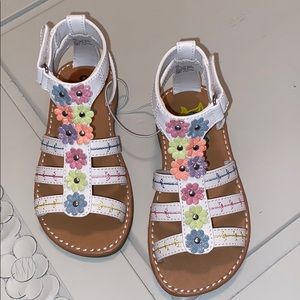 NWOT! Rachel shoes little girl sandals size 8